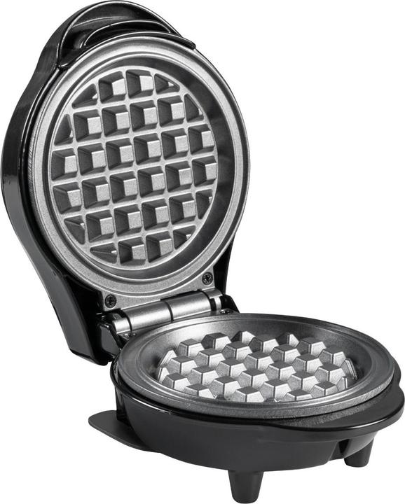 Actual product image Bestron Mini-Waffeleisen für klassische Waffeln, kleiner Waffelmaker mit Antihaftbeschichtung, für K