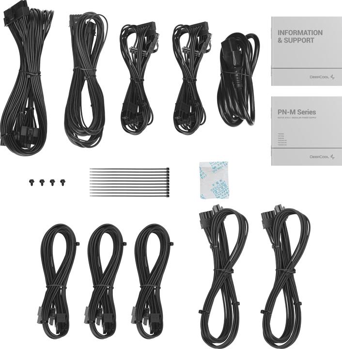 Actual product image Deepcool PN650-M bk (zero watt) (650 W)