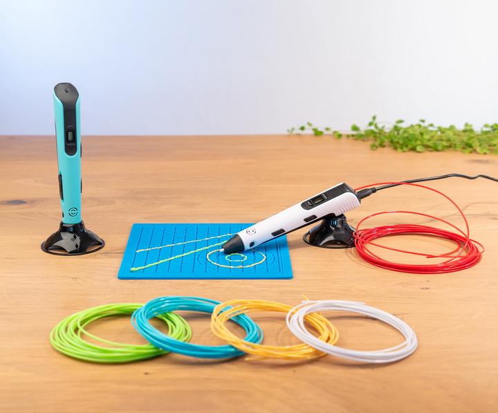 Actual product image Monox 3D pen, incl. filaments - USB-C, white