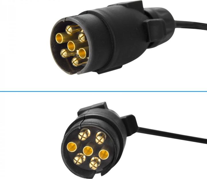 Produktbild Dema Stangenleuchte m. Nebelschlussleuchte Beleuchtung PKW Anhänger 122 cm