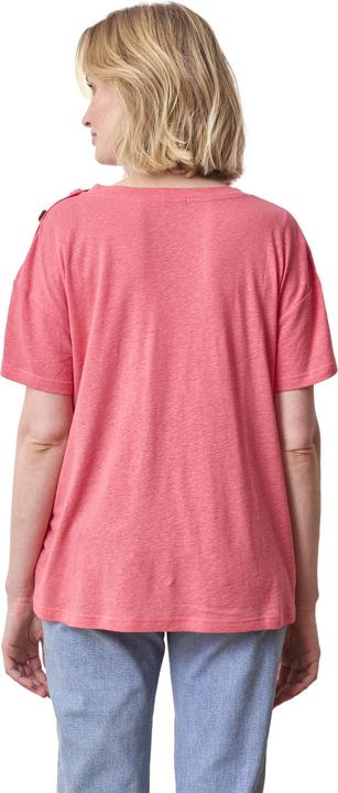 Actual product image Vertbaudet Maternity shirt with V-neck, linen/viscose (42)
