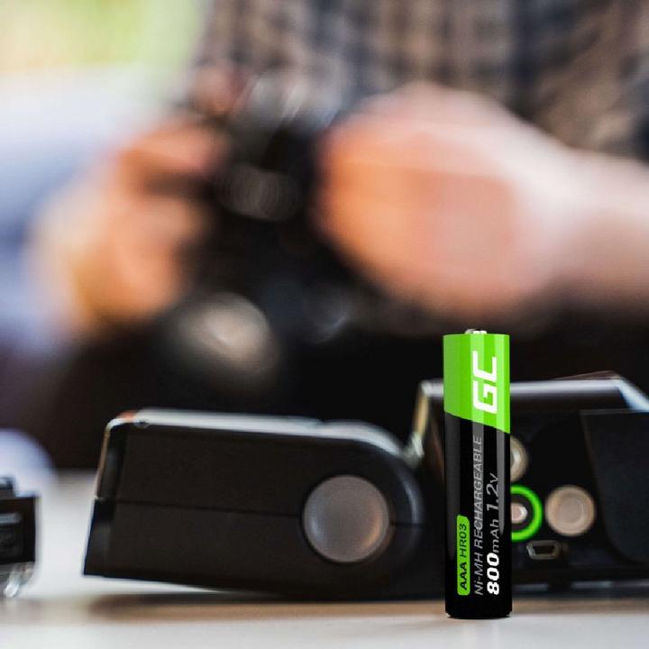 Produktbild GreenCell GR08 Wiederaufladbarer Akku AAA (2 Stk., AAA, 800 mAh)