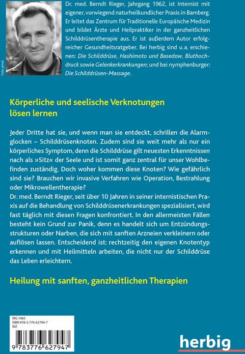 Immagine prodotto Schilddrüsenknoten (Tedesco, Berndt Rieger, 2016)