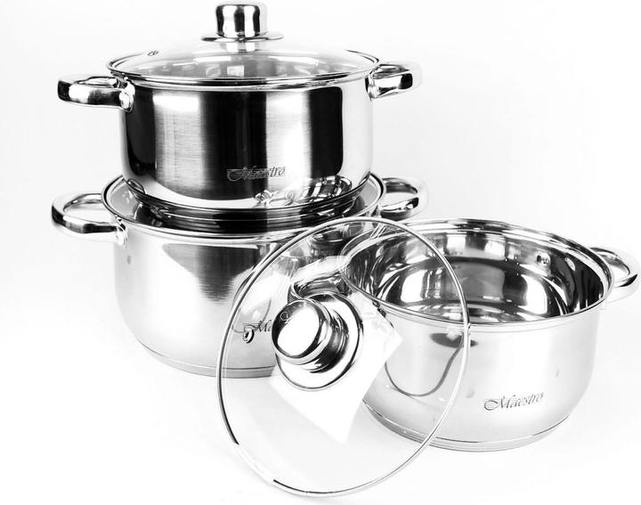 Produktbild Maestro MR-2020 Topfset mit 10 Elementen (16 cm, Kochtopf, Edelstahl)