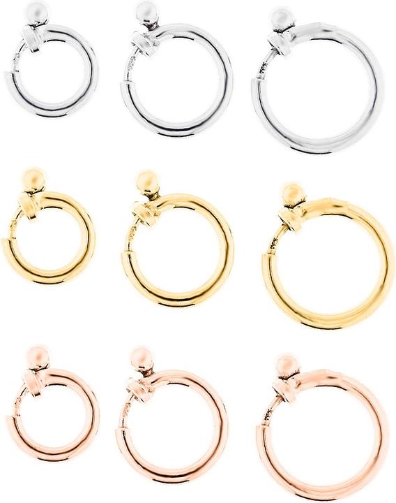 Produktbild Leyda Verschluss Federring (vergoldet 750 / 18 K Gold, Silber 925)