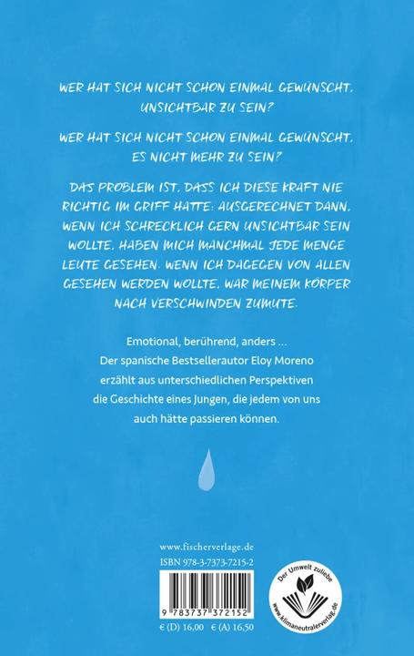 Actual product image Unsichtbar (German, Ilse Layer, Eloy Moreno, 2023)