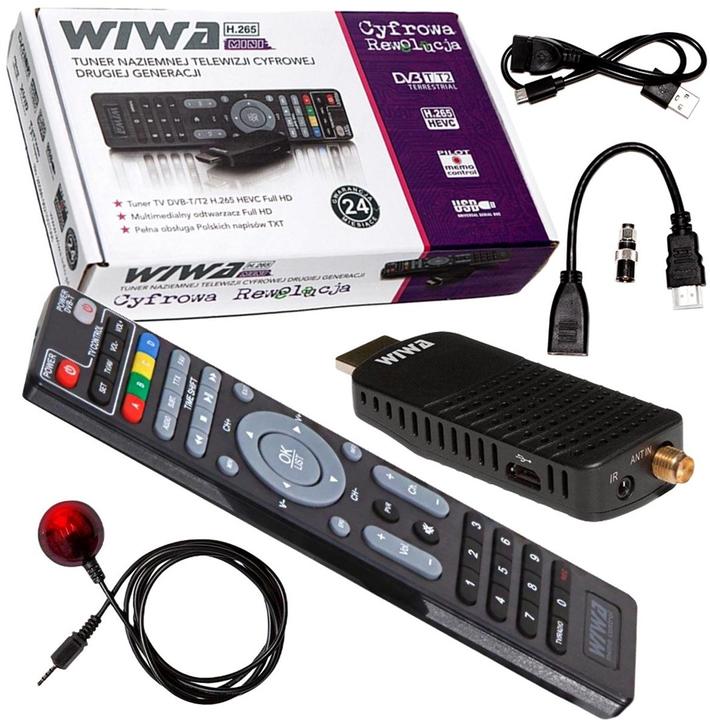 Actual product image Wiwa Tuner TV H.265 Mini (DVB-T, DVB-T2, CI+ slot)