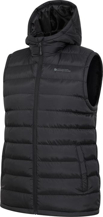 Actual product image Mountain Warehouse Mens Seasons Hooded Padded Gilet (L)