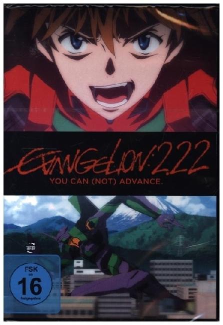 Actual product image Leonine Evangelion: 2.22 You Can (Not) Advance (DVD, 2009, German, Japanese)
