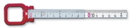 Actual product image BMI Professional tape measure ERGOLINE length 50 m tape width 13 mm A mm/cm EG II aluminium, white st... (cm, mm)