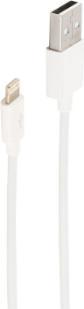 Immagine prodotto Shiverpeaks ®-BASIC-S--Cavo USB di ricarica e sincronizzazione, da spina USB A a spina a 8 pin, 2.0, bianco (5 m, USB 2.0)