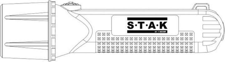 Immagine prodotto S.T.A.K Torcia LED ATEX 1W (17.50 cm, 60 lm)