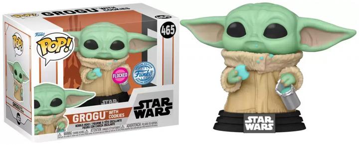 Produktbild Funko Pop! Star Wars: Grogu With Cookies - (Flocked) (Special Editon) #465 Vinyl Figure