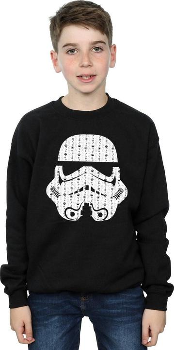 Immagine prodotto Star Wars Christmas Stormtrooper Helmet Felpa Ragazzi (128)