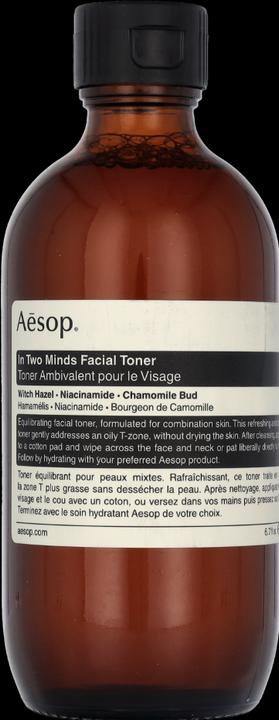 Actual product image Aesop In Two Minds Facial Toner (Tonic water, 200 ml)