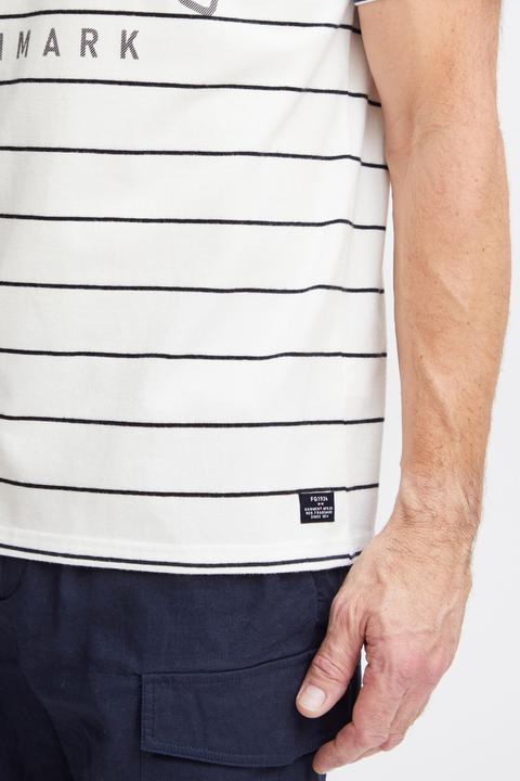 Immagine prodotto FQ1924 FQTom SS t-shirt a righe con stampa logo 21900644 (XL)