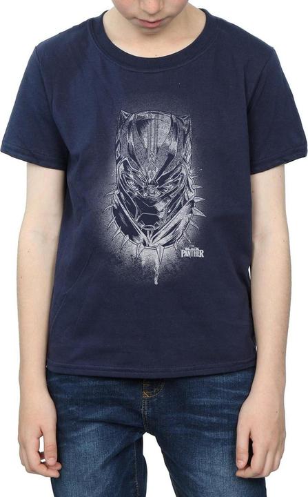 Image du produit T-shirt Garçons Black Panther Spray Headshot (152, 158)