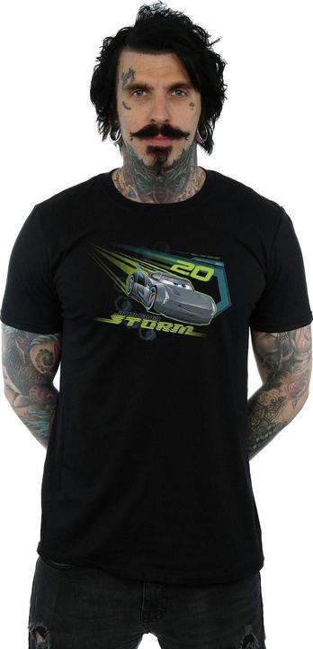 Actual product image Disney Mens Cars Jackson Storm T-Shirt (3XL)