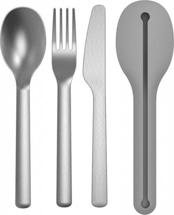 Produktbild BergHoff Besteck-Set to go Picknick Leo (3 Stück, Besteck Set)