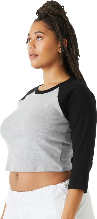 Immagine prodotto Bella Canvas Maglietta Corta Raglan Manica a 3/4 Donna (M)