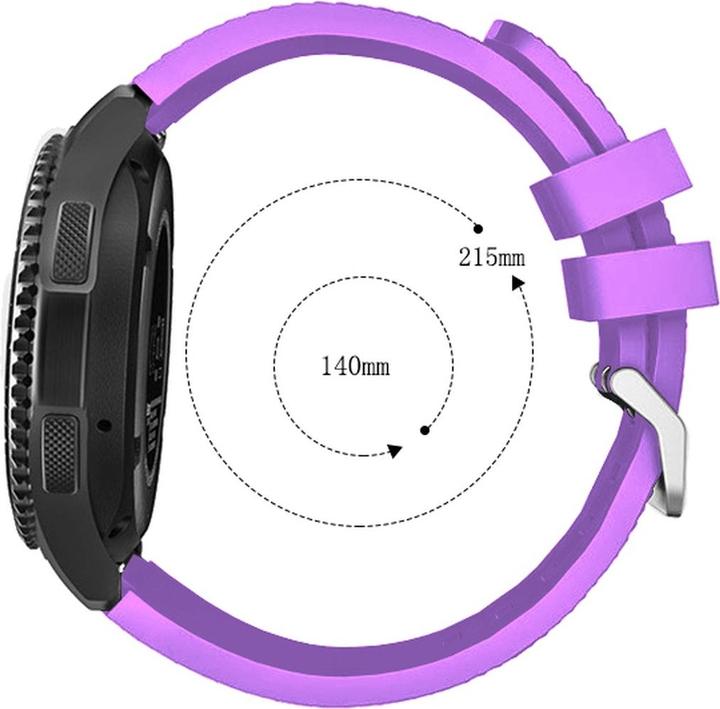 Image du produit Cadorabo Bracelet pour Samsung Galaxy Gear (22 mm, TPU)