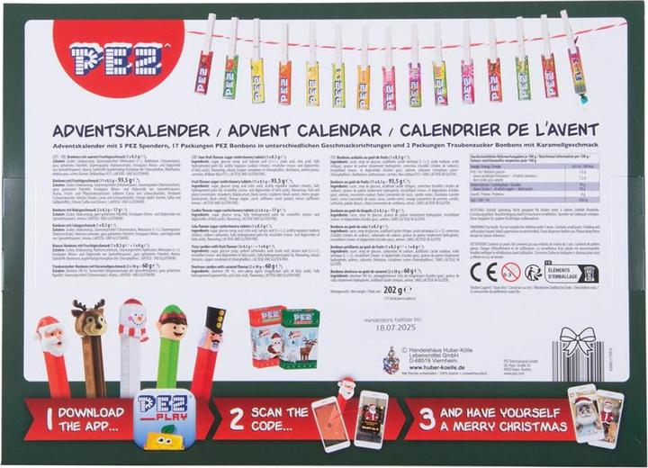 Immagine prodotto TOP Calendario dell'Avvento PEZ (1 pz., 200 g)