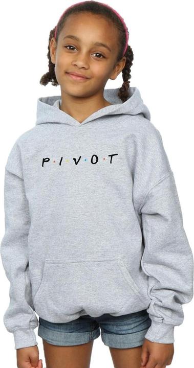 Actual product image Friends Girls Pivot Logo Hoodie (140, 146)
