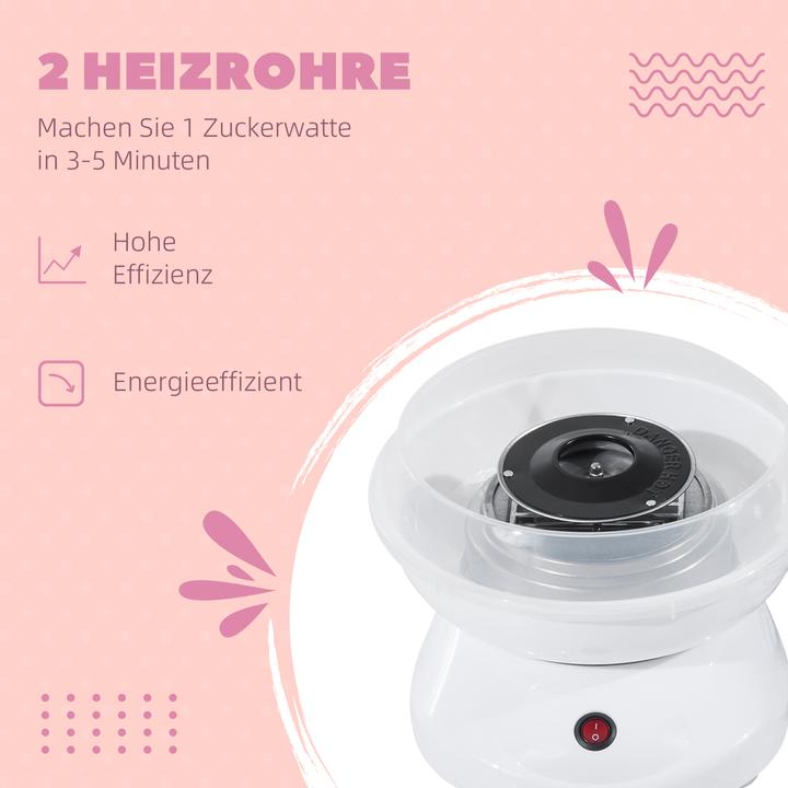 Actual product image Homcom Candyfloss machine