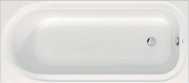 Produktbild Duravit Badewanne Soleil by Starck 170x75 Rechteck eine Rückenschräge weiss (216 l, 170 cm, 75 cm)