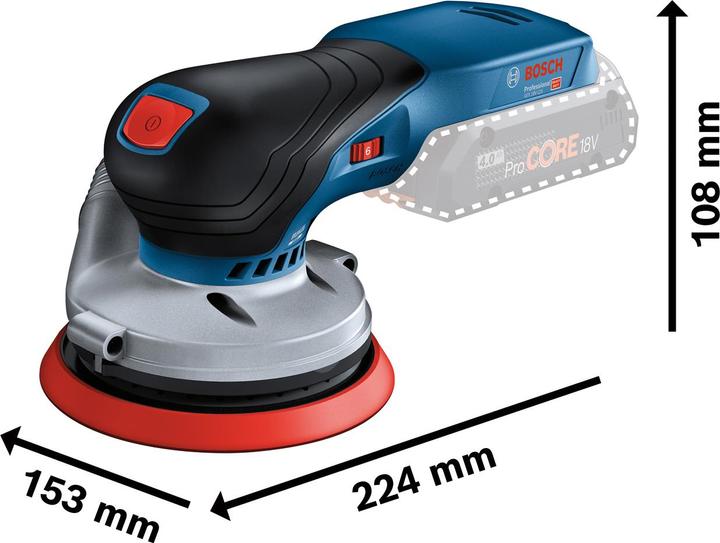 Produktbild Bosch Professional GEX 18V-125 (Exzenterschleifer)