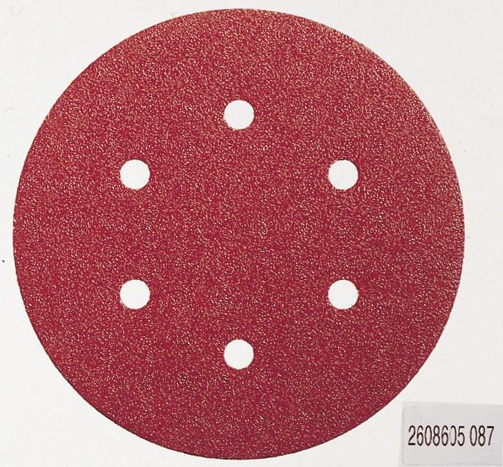 Bosch Professional Zubehör Carta abrasiva eccentrica con velcro (120)