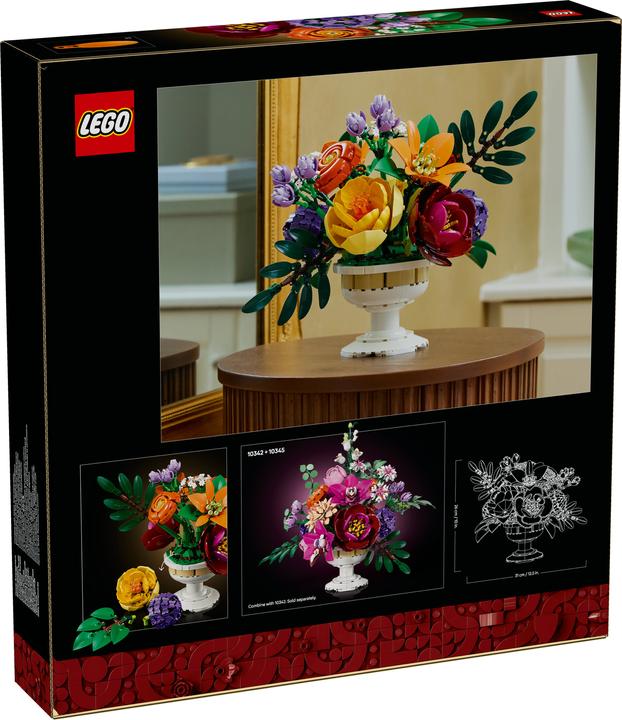 Immagine prodotto LEGO Composizione floreale (10345, LEGO Botanical, Set LEGO rari)