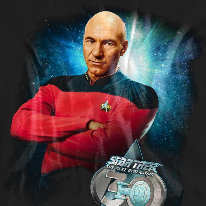 Immagine prodotto 30 Maglietta Jean-Luc Picard Adulto Unisex (S)