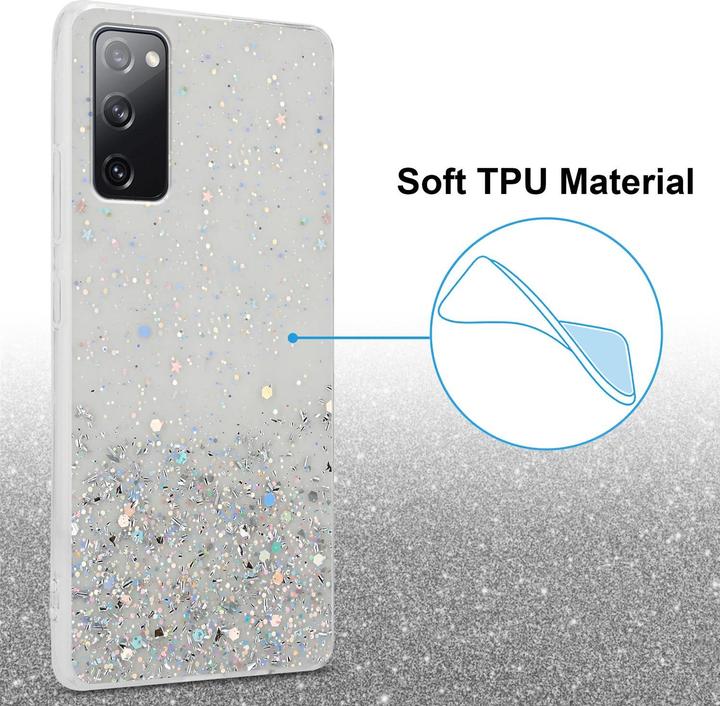 Produktbild Cadorabo TPU Cover funkelnder Glitter (Samsung Galaxy S20 FE)