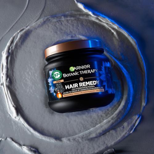 Immagine prodotto Garnier Maschera idratante per capelli grassi e punte di capelli secche Botanic Therapy Magnetic Charcoal ( (340 ml)