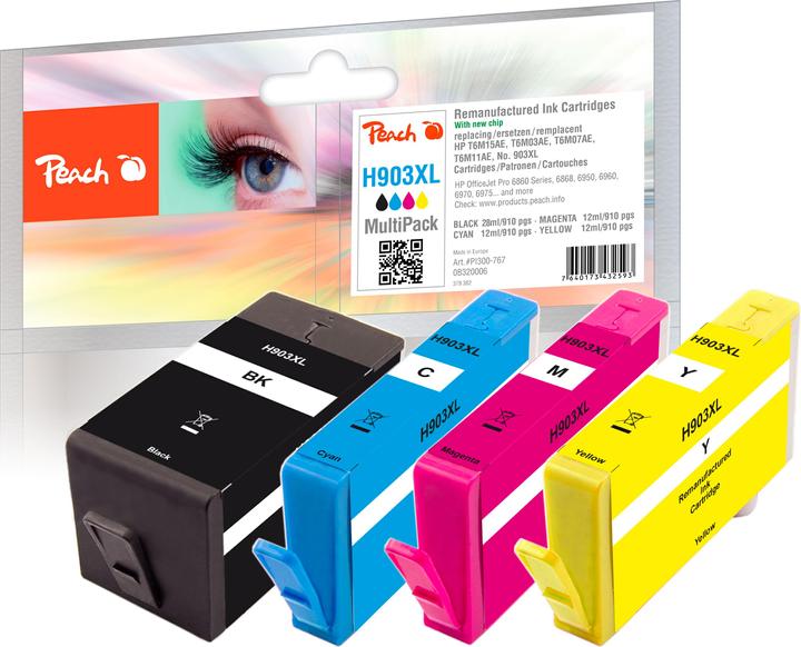 Actual product image Peach 903XL MultiPack (M, FC, C, Y)