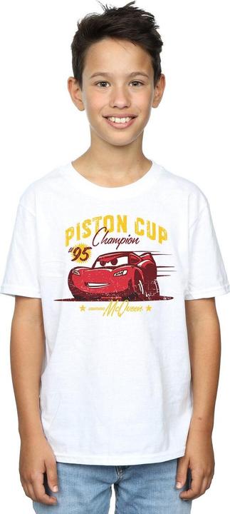 Image du produit Disney - T-shirt CARS PISTON CUP CHAMPION - Garçon (128)