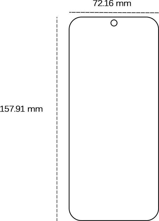 Produktbild OEM Gehärtetes Glas 2,5D für Pixel 9 Pro XL (Google Pixel 9 Pro XL)