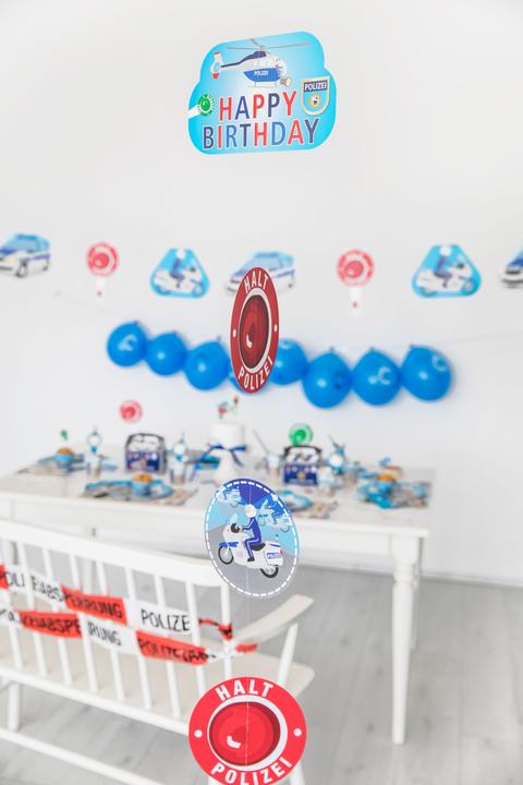 Image du produit DH-Konzept Police Pendentif plafond Joyeux anniversaire