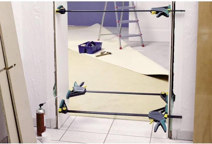 Actual product image wolfcraft Einhandzwinge EHZ „PRO“ 100/450 mm (450 mm)