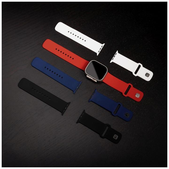 Produktbild Fixed Silicone Sporty Strap Apple Watch Ultra 49mm Rot (Silikon)