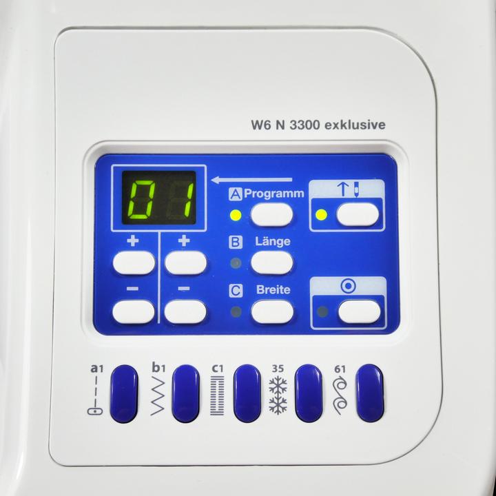 Image du produit W6 Machine à coudre N 3300 Exclusive, couture, patchwork, quilting