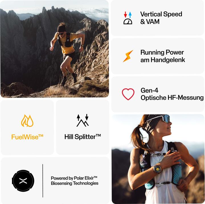 Actual product image Polar Grit X2 Pro H10 Bundle (48.60 mm)
