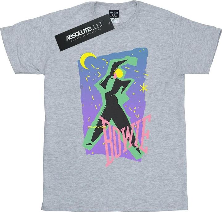 Actual product image David Bowie Mens Moonlight Dance T-Shirt (XXL)