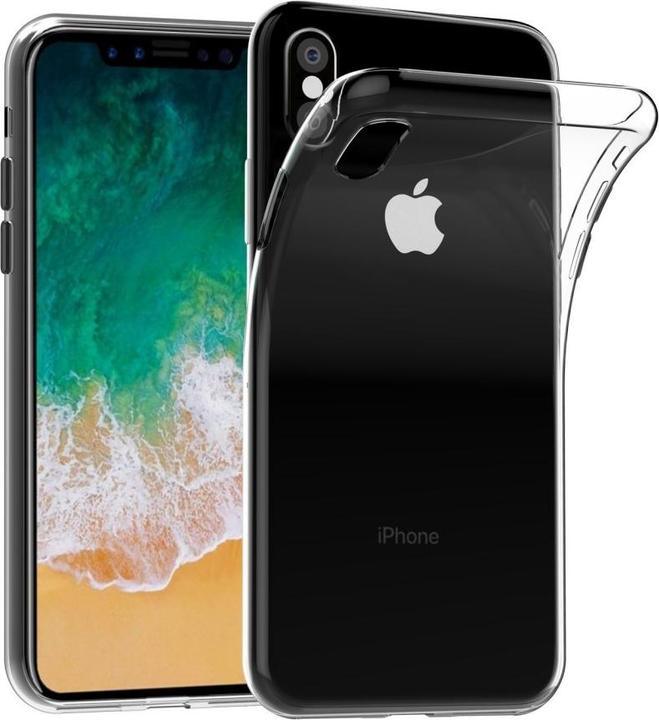 Actual product image Screenguard Apple iPhone X Flexible TPU Clear Case (Apple iPhone X)