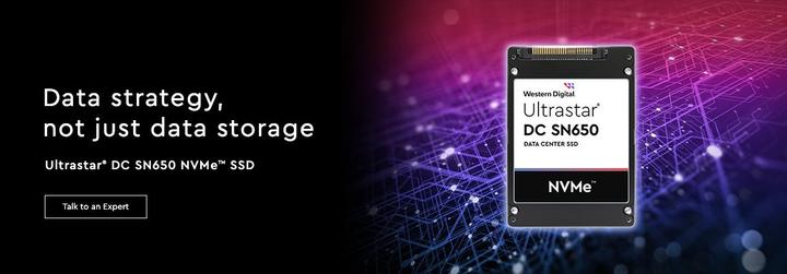 Image du produit WD Ultrastar DC SN650 (7680 Go, 2.5")