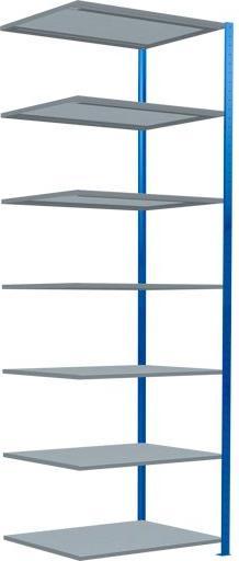 Stecksystem Anbauregal MULTIplus250 mit Kreuzstrebe