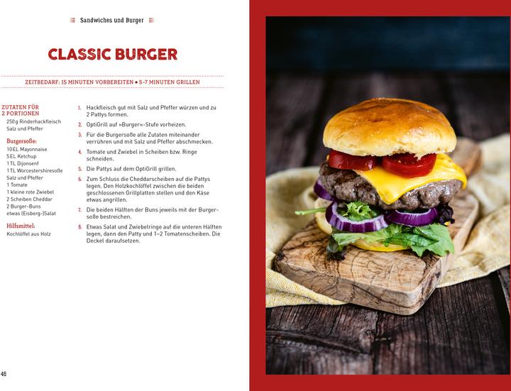 Immagine prodotto Rezepte für den Optigrill (Tedesco, Michael Gerhardy, 2022)