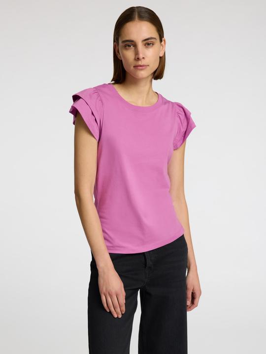 Produktbild Selected Femme Kurzarm Oberteil mit Rüschen (XL)