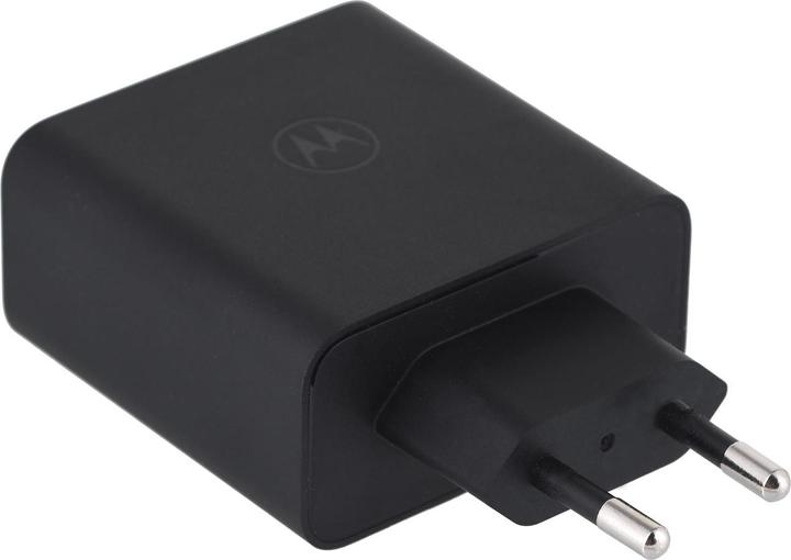 Produktbild Motorola Wall Charger TurboPower 125W GaN USB-A w/ 1m USB-C Black (125 W)